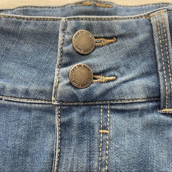 C’est Toi Denim Mini Skirt Sz S - Picture 4 of 13